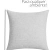 Capa de Almofada 45x45cm Deserto Aleta Decor Minimalista