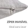 Capa de Almofada 45x45cm Deserto Aleta Decor Minimalista