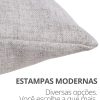 Capa de Almofada 45x45cm Deserto Aleta Decor Minimalista