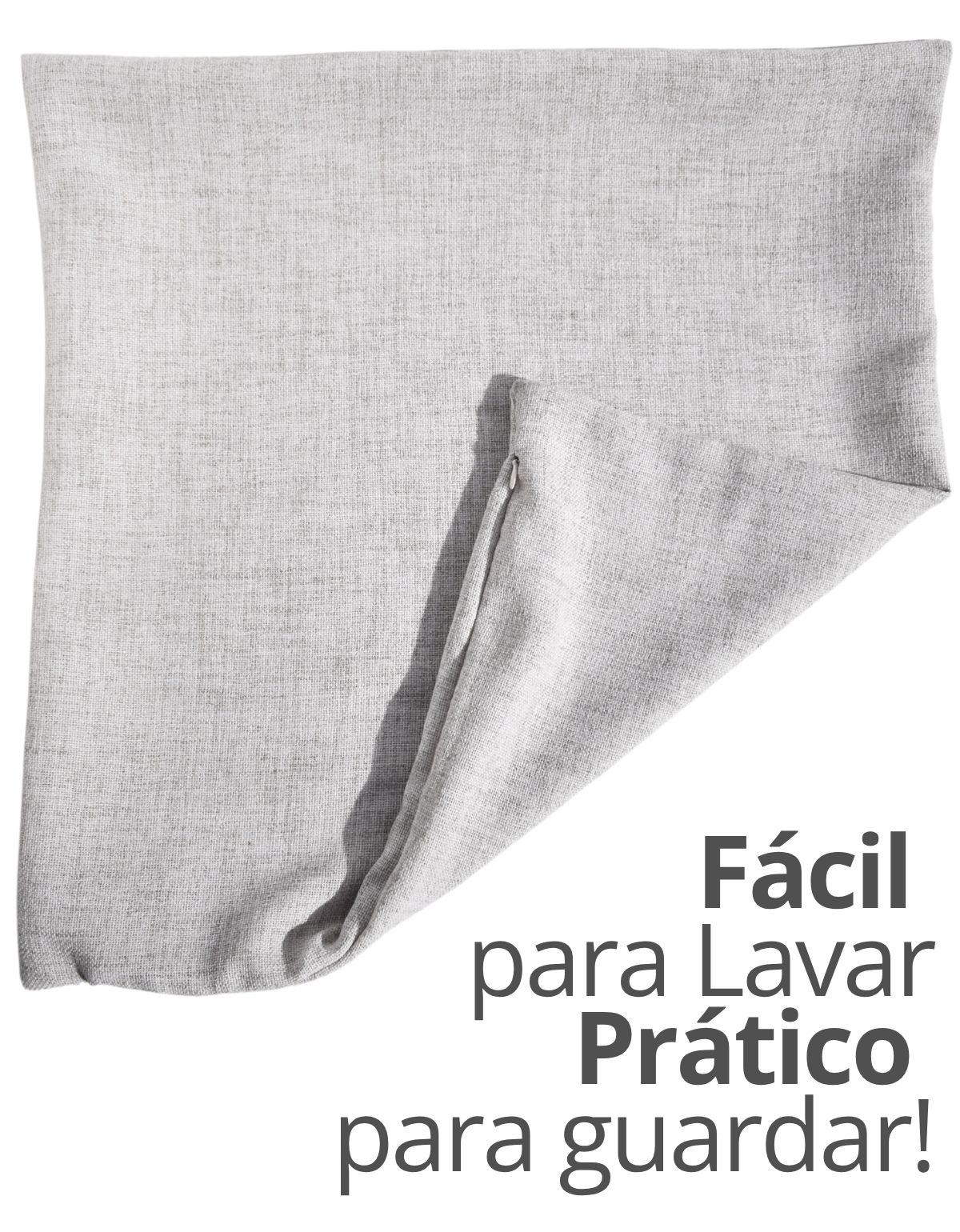 Capa de Almofada 45x45cm Deserto Aleta Decor Minimalista