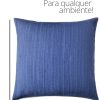 Capa de Almofada Oliva Site ALETA 2 Capa de Almofada 45x45cm Oceano Azul Aleta Decor Minimalista