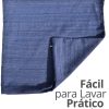 Capa de Almofada Oliva Site ALETA 6 Capa de Almofada 45x45cm Oceano Azul Aleta Decor Minimalista