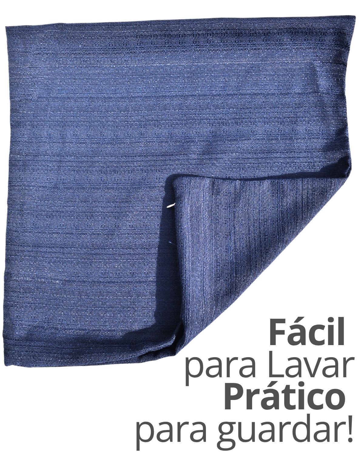 Capa de Almofada Oliva Site ALETA 6 Capa de Almofada 45x45cm Oceano Azul Aleta Decor Minimalista