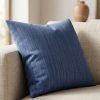 Capa de Almofada Oliva Site ALETA 7 Capa de Almofada 45x45cm Oceano Azul Aleta Decor Minimalista