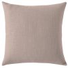 Capa de Almofada 45x45cm Areia Aleta Decor Minimalista