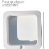 Cinzeiro Quadrado 9cm Aleta Artesanal Em Cimento