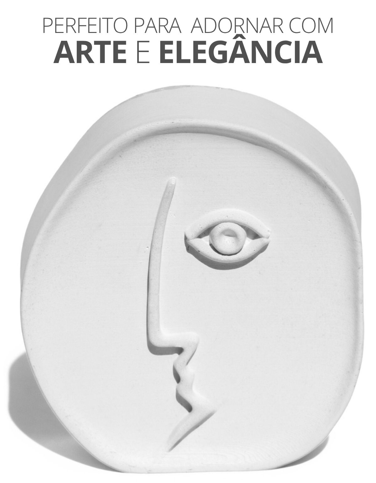 Cópia de Kit 4 Estátuas Decorativas Nórdico Estátua Decorativa Nórdico Picasso 8cm Em Cimento