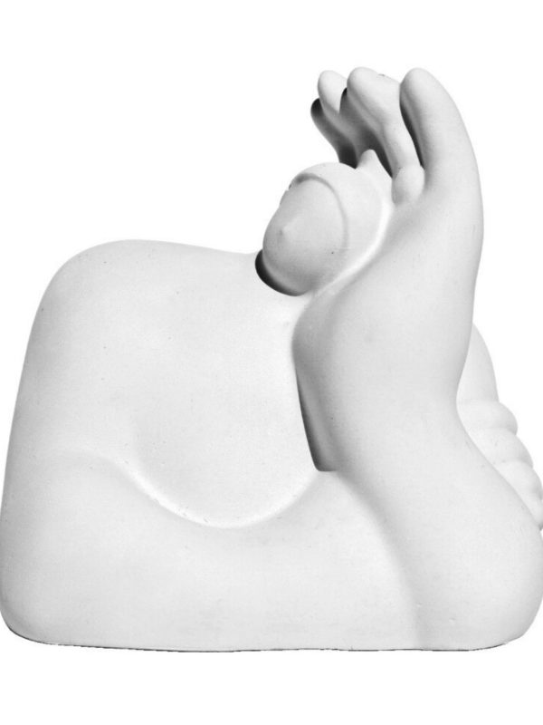 Estátuas Artesanais Gigantes Pensativo e Admirado Site ALETA 1 Estátua Decorativa Gigante Admirado Artesanal 9,5x9,5 cm Em Cimento
