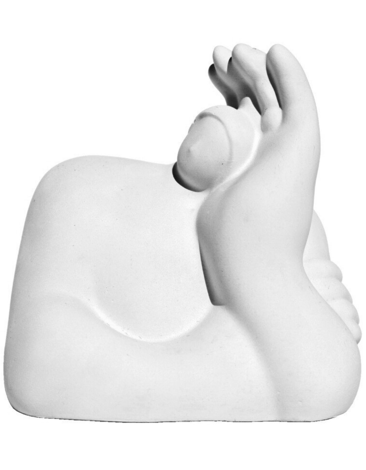 Estátua Decorativa Gigante Admirado Artesanal 9,5x9,5 cm Em Cimento