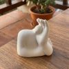 Estátua Decorativa Gigante Admirado Artesanal 9,5x9,5 cm Em Cimento
