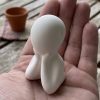 Estátua Decorativa Família Filho(a) 6cm em Cimento Artesanal