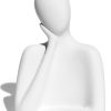 Estátua Artesanal Família Pai 9 cm em Cimento
