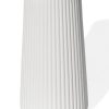 Garrafa Listras Site ALETA 2 Mini Garrafa Listras Artesanal 10x6 cm em Cimento Branco