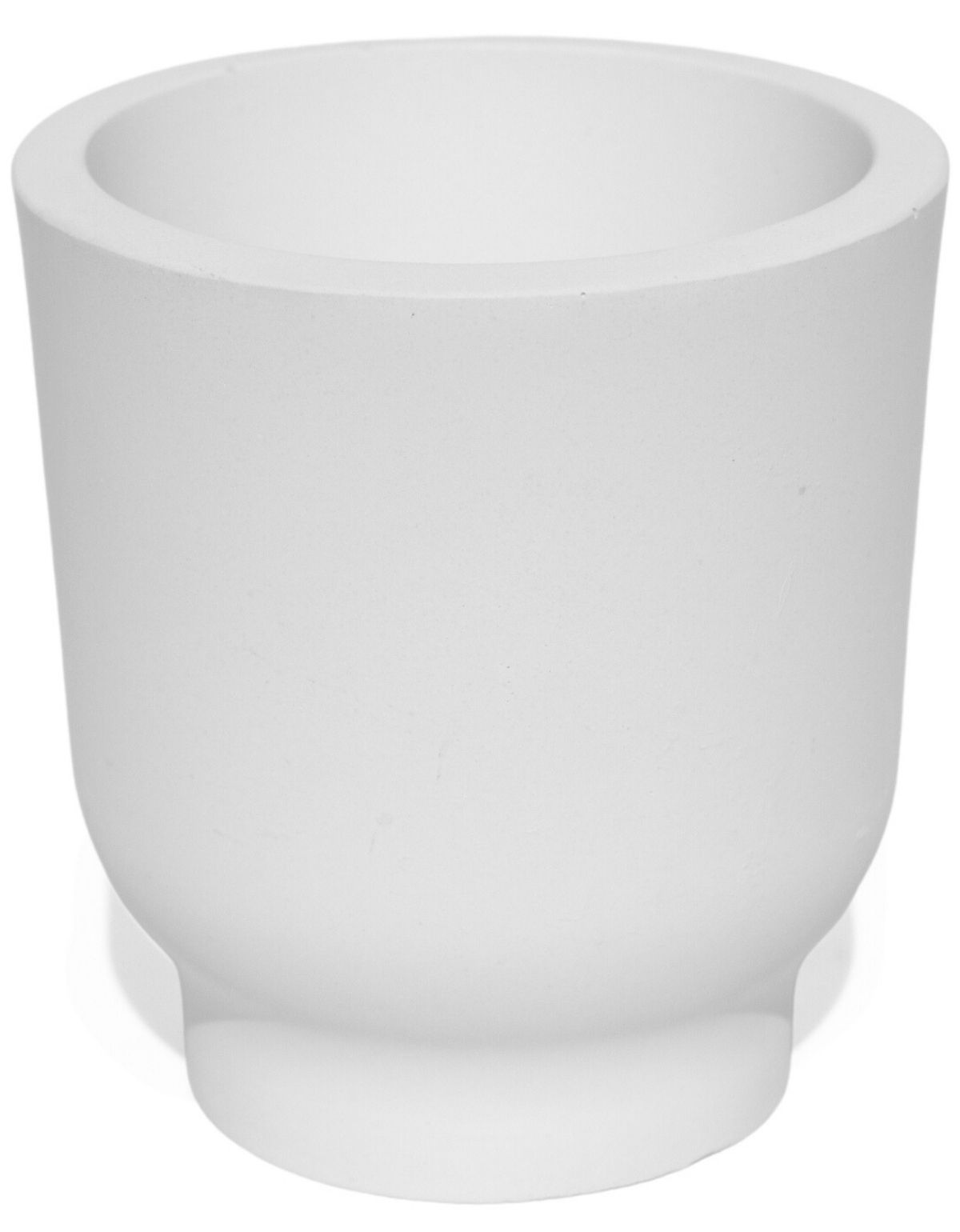 Vaso Decorativo Garrafa Invertida Lisa 8cm Cimento Artesanal