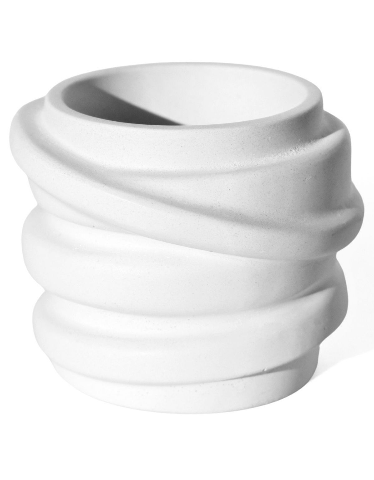 Mini Vaso Saturno Artesanal 7,5x6cm Em Resina Mineral