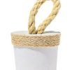 Peso de Porta Artesanal 1,3Kg Concreto com Base Anti Risco