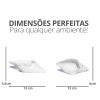 Porta Objetos Artesanal Concha Liso 13cm Em Resina Mineral