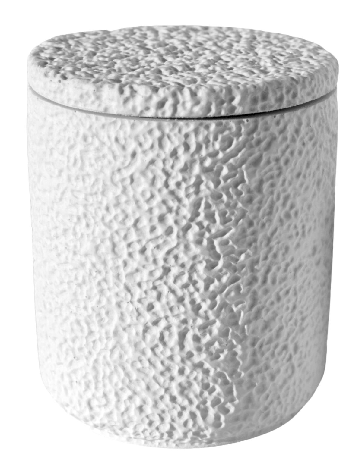 Pote Texturizado Clássico 11cm em Cimento Artesanal