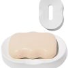 Saboneteira Porta Sabonete Banheiro Oval 11cm em Cimento