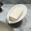 Saboneteira Porta Sabonete Banheiro Moderna Luxo 13cm em Cimento
