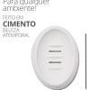 Saboneteira Porta Sabonete Banheiro Oval  Luxo 12,5cm em Cimento