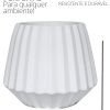 Vaso Decorativo Diamante Artesanal 10,5x13cm Em Cimento
