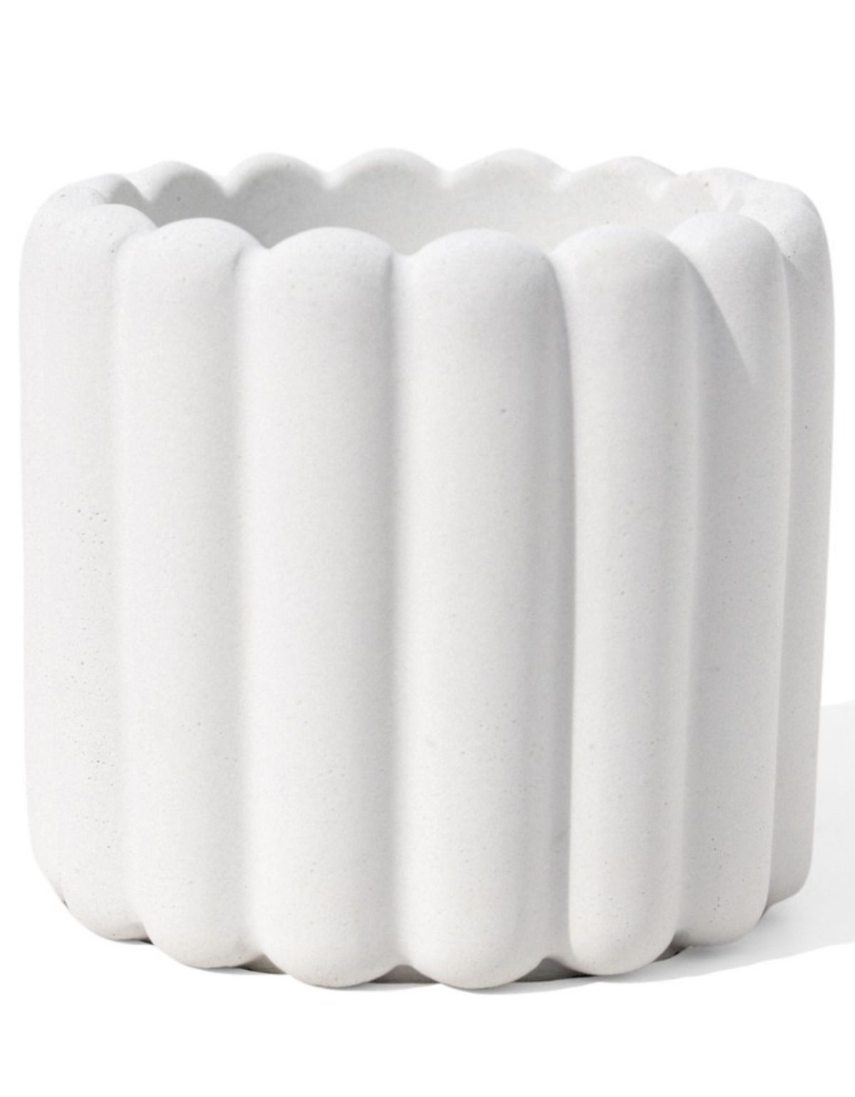 Vaso Decorativo Tulipa 8cm Artesanal em Cimento