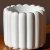Vaso Decorativo Tulipa 8cm Artesanal em Cimento