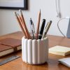 Vaso Decorativo Tulipa 8cm Artesanal em Cimento
