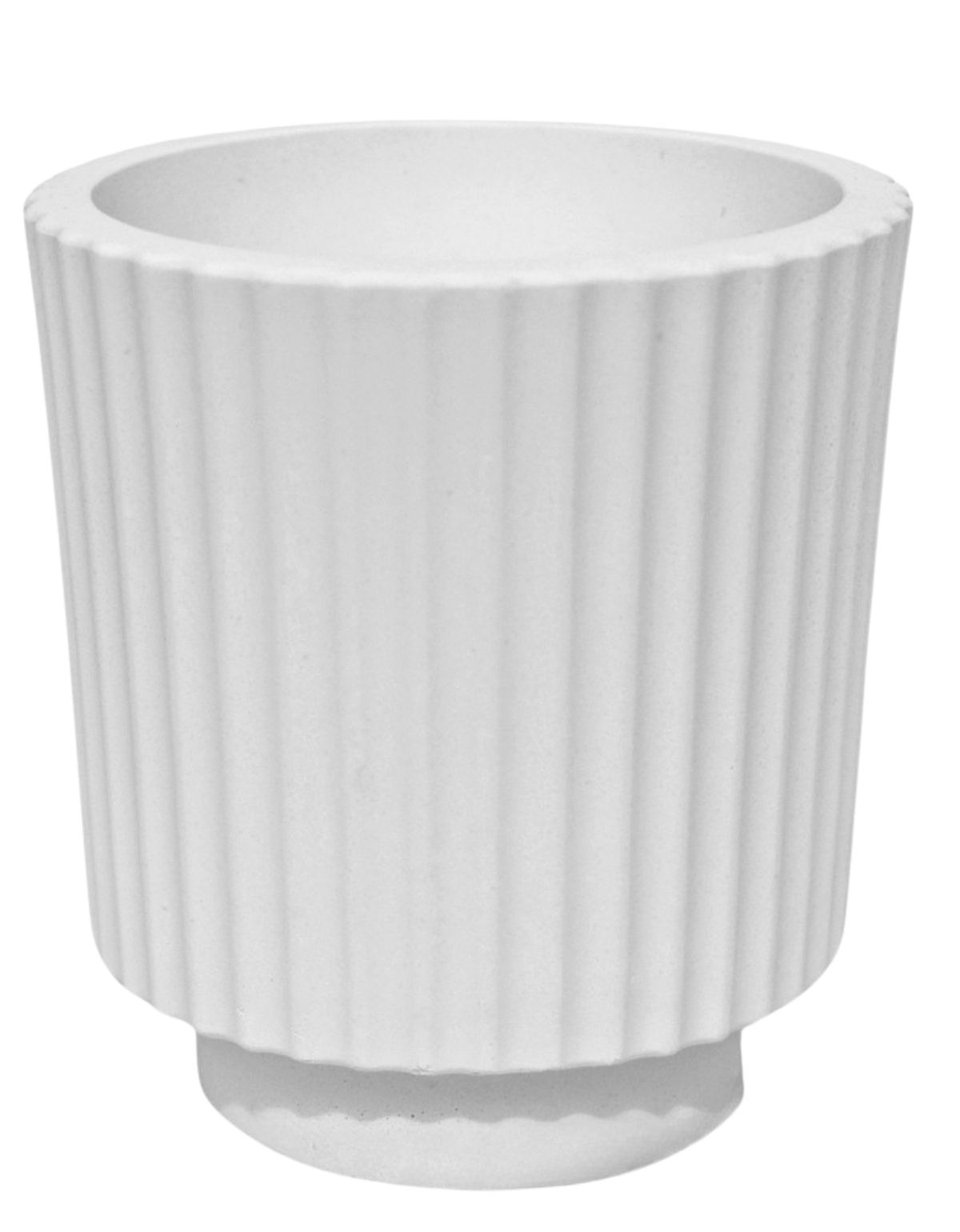 Vaso Decorativo Garrafa Grécia 9,5cm Cimento Artesanal