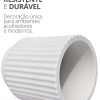 Vaso Decorativo Garrafa Grécia 9,5cm Cimento Artesanal