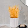 Vaso Decorativo Garrafa Grécia 9,5cm Cimento Artesanal