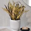 Vaso Decorativo Garrafa Invertida Listras 8cm Cimento Artesanal