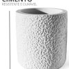 Vaso Decorativo Texturizado 10cm em Cimento Artesanal
