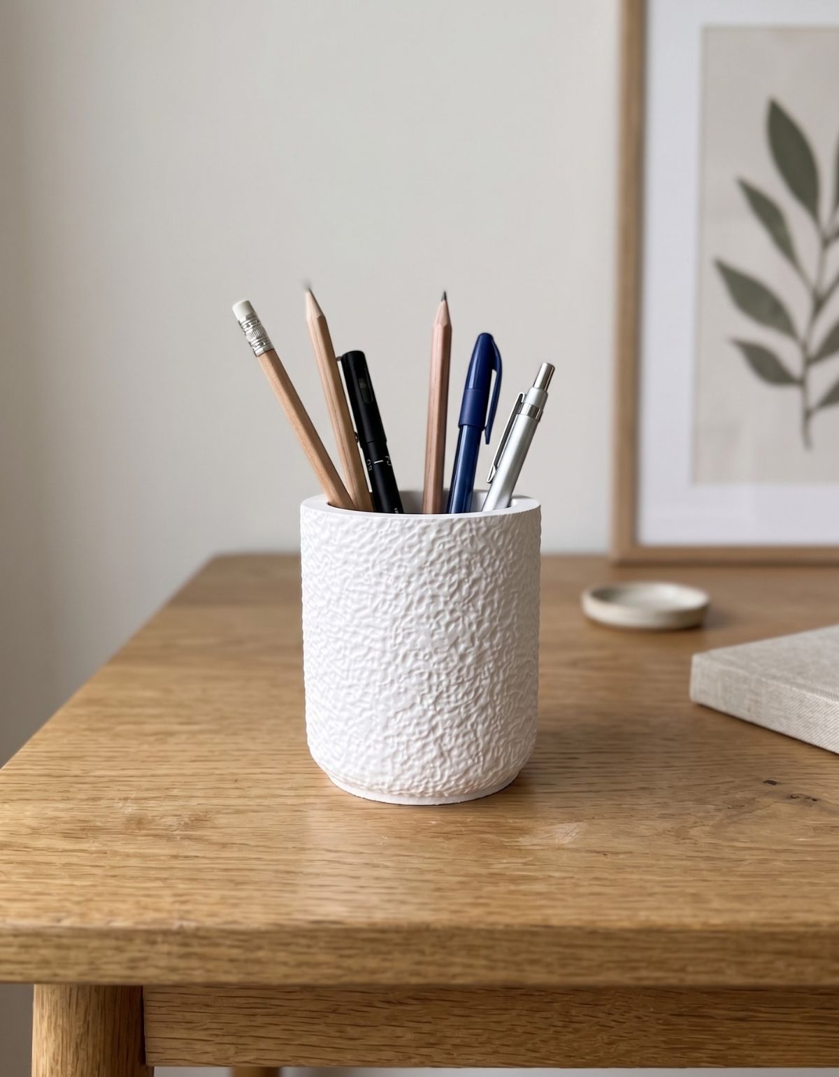 Vaso Decorativo Texturizado 10cm em Cimento Artesanal