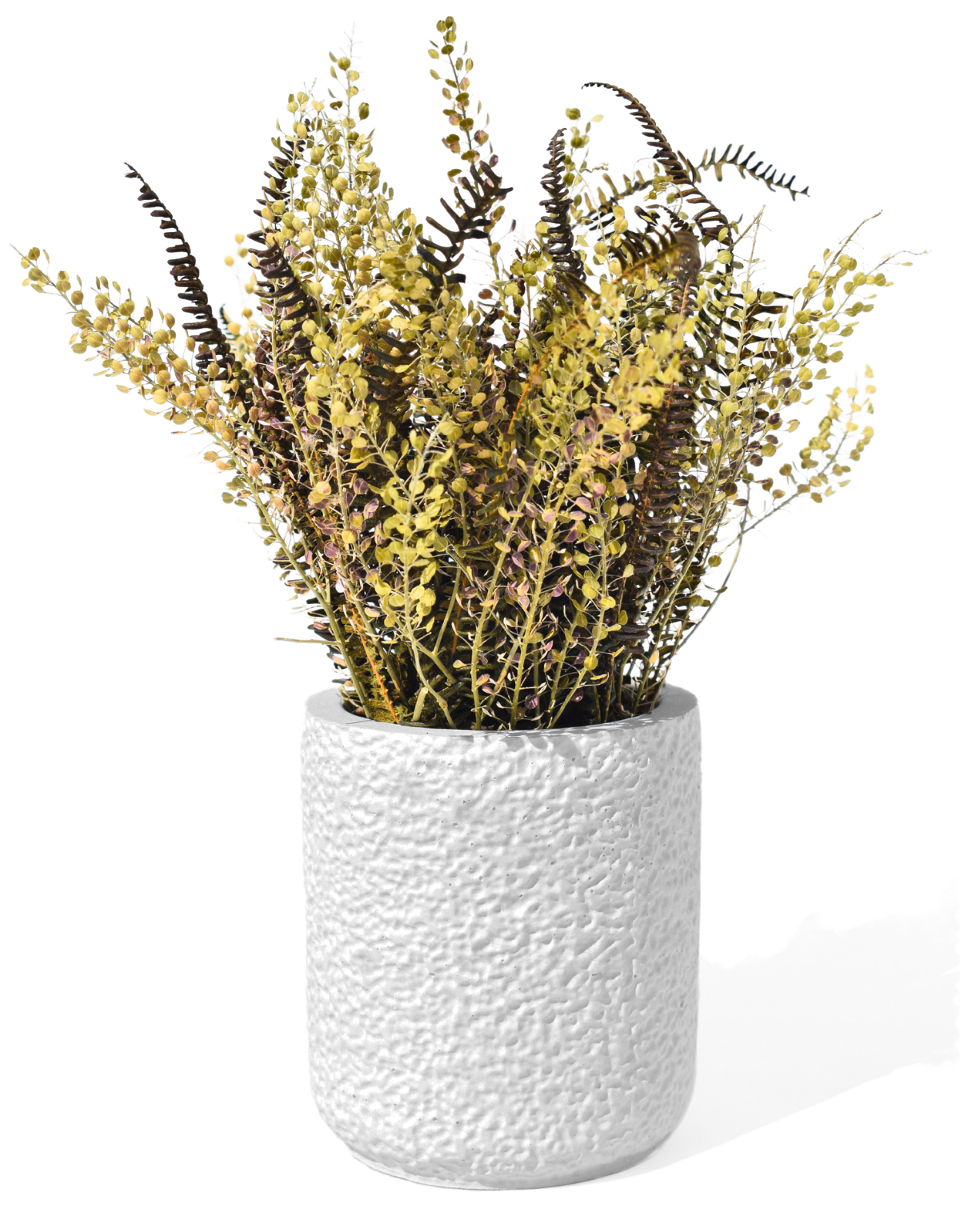 Vaso Decorativo Texturizado 10cm em Cimento Artesanal