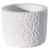 Vaso Decorativo Texturizado 9cm em Cimento Artesanal