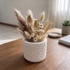 Vaso Decorativo Texturizado 9cm em Cimento Artesanal