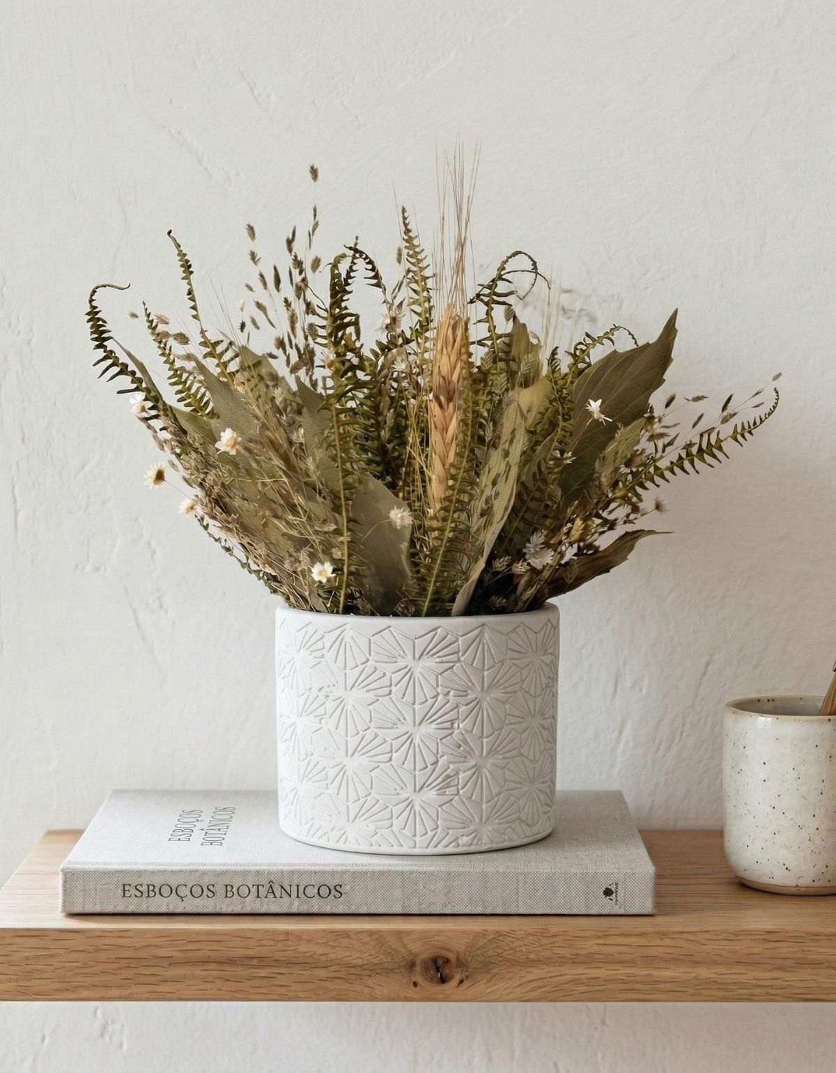 Vaso Estados Artesanal Decorativo 10cm Bahia em Cimento