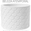 Vaso Estados Artesanal Decorativo 10cm São Paulo em Cimento