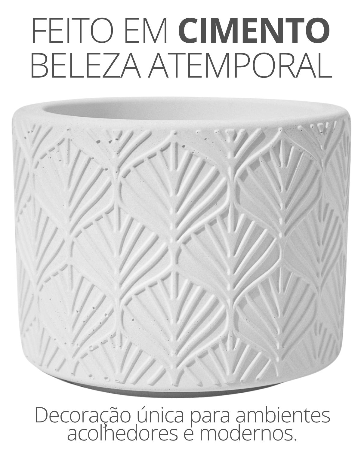 Vaso Estados Artesanal Decorativo 10cm Amazonas em Cimento