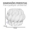 a075ea6c316a66ea8bbdfda075654257.jpg Vaso Decorativo Novelo 9cm em Cimento Artesanal Sala e Cozinha