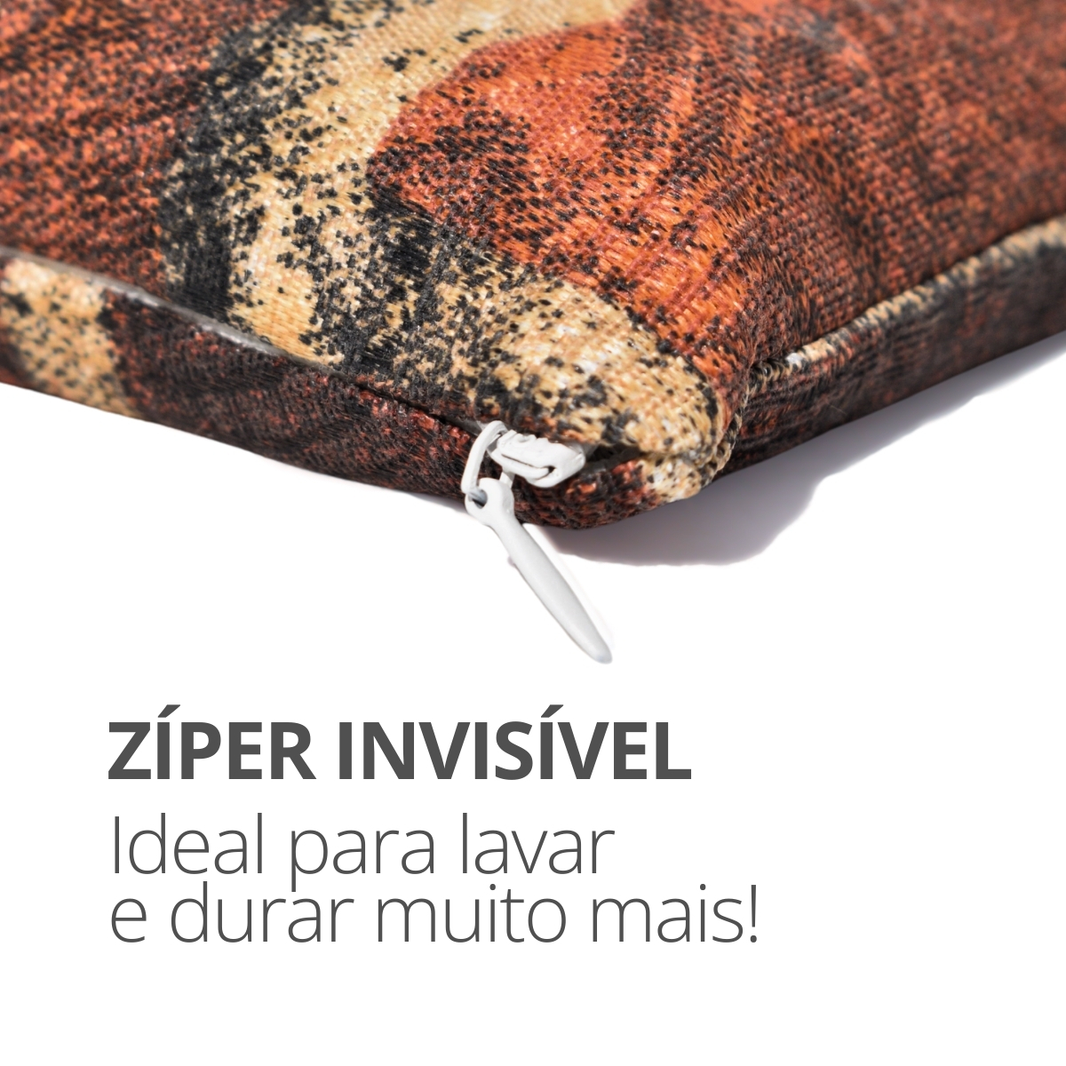 Peso de Porta Decorativo Almofada 1Kg Estampa Tijolinhos