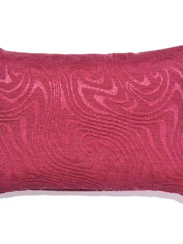 Peso de Porta Decorativo Almofada 1Kg Estampa Ondas Vinho