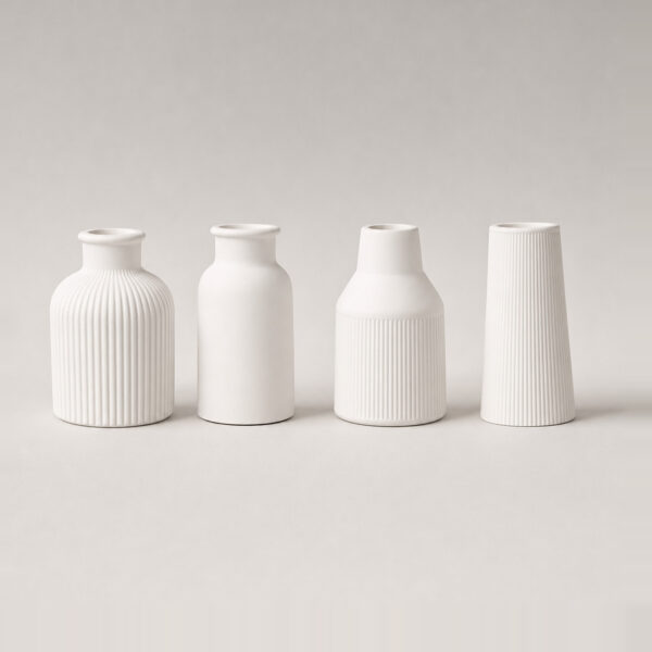 Vasos Decorativos em Conjunto com 4 Peças, vista em perspectiva