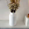 Foto real de cliente: Vaso Decorativo de Cimento com Flor Seca — Conjunto 2 Peças