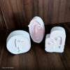 Foto real de cliente: Estatuetas Decorativas Nórdicas em Cimento Branco — Kit 3 Peças