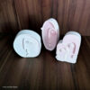 Foto real de cliente: Estatuetas Decorativas Nórdicas em Cimento Branco — Kit 3 Peças
