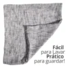 Capas de Almofada Decorativas para Sofá — Kit com 4 peças