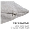 Capas de Almofada Decorativa Cor Deserto — Kit com 3